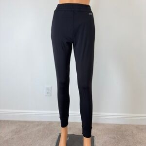 Pink Victoria's Secret Active Joggers Black Tapered Sweatpants Women's Small